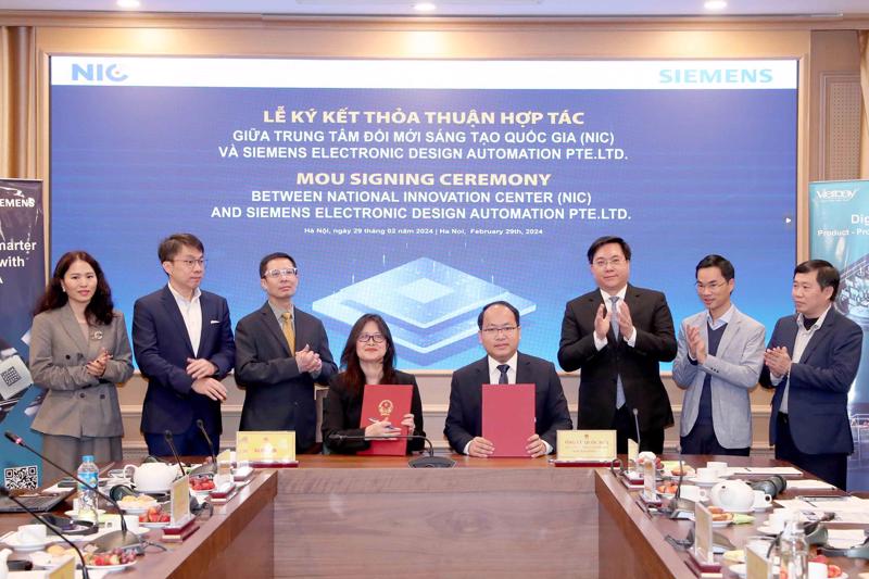 NIC hợp tác với Siemens EDA phát triển hệ sinh thái bán dẫn tại Việt Nam 1 144612712