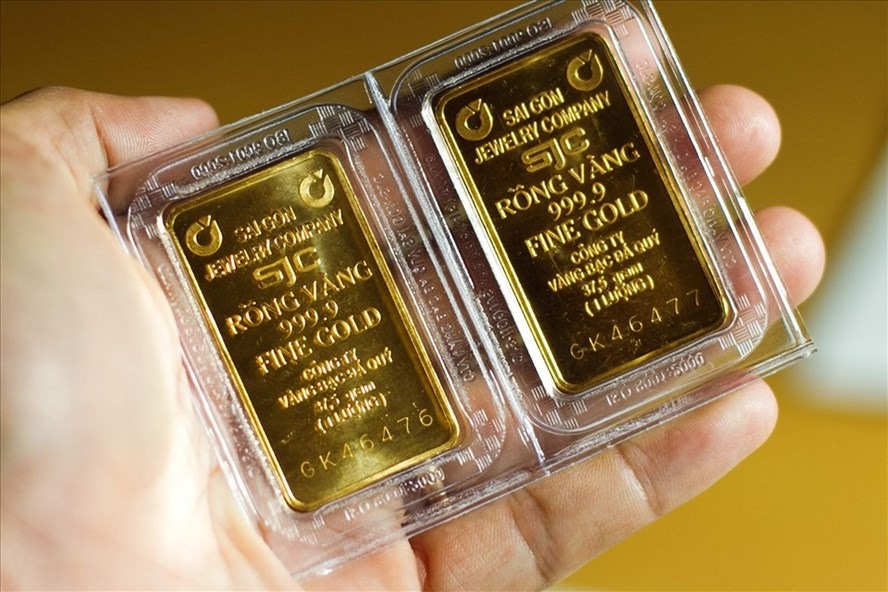 Giá vàng thế giới giảm, SJC neo ở mức cao kỷ lục 1 5763790 gia vang sjc