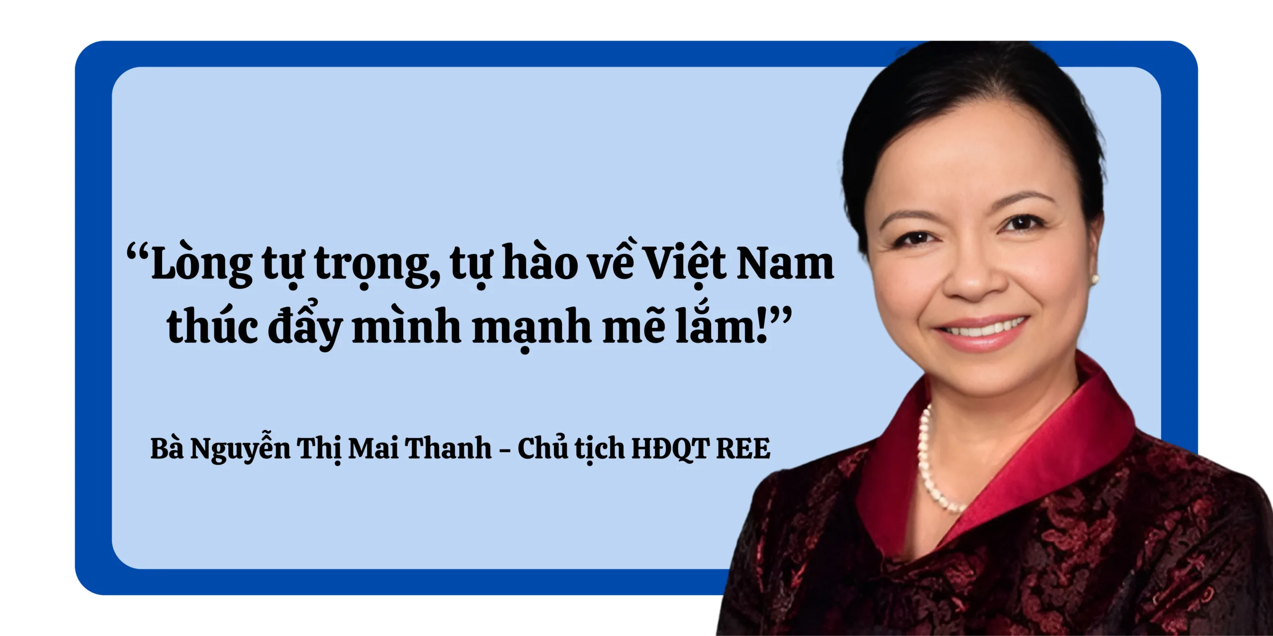 Chủ tịch REE: Đồng vốn nhà đầu tư trao, mình phải có trách nhiệm phát triển 3 2 1 scaled