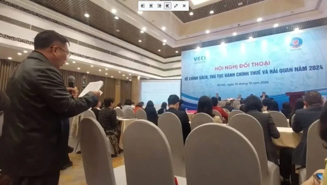 Vụ việc An Phát đề nghị hoàn thuế GTGT cho doanh nghiệp “nóng” hội nghị đối thoại chính sách thuế, hải quan 1 Ông Khoa đề nghị hoàn thuế GTGT cho doanh nghiệp