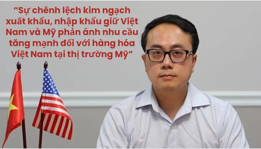 Ông Đỗ Ngọc Hưng - Trưởng Thương vụ Việt Nam tại Mỹ (Ảnh: Tổng hợp)