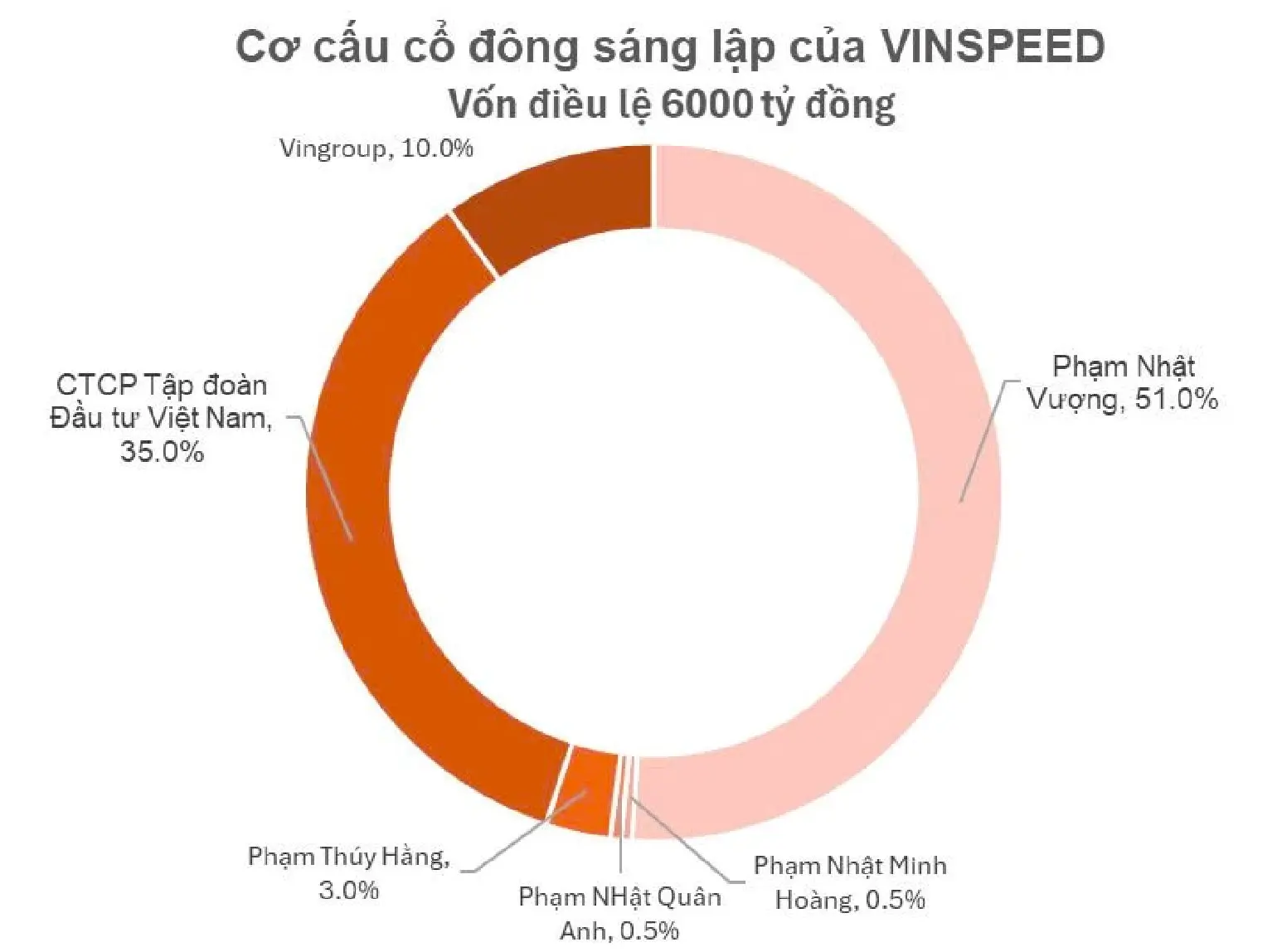 Tỷ phú Phạm Nhật Vượng và loạt bước đi chiến lược khi cổ phiếu Vingroup tăng 140% 3 co cau co dong sang lap vinspeed