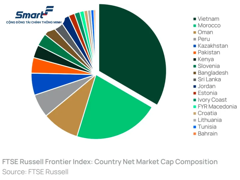 Chứng khoán Việt Nam trên hành trình trở thành thị trường mới nổi 3 country net market cap