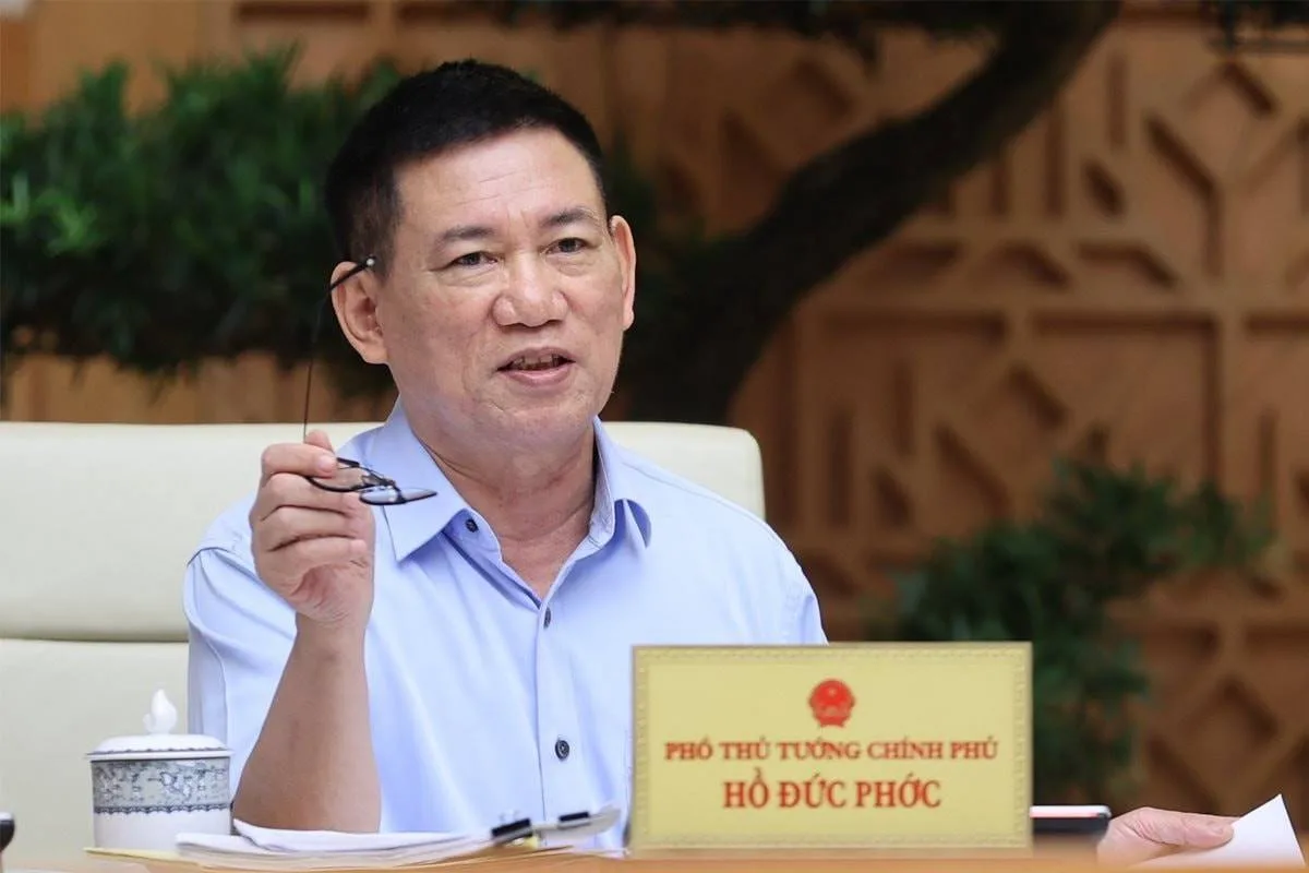 Pho Thu tuong Chinh phu Ho Duc Phoc chu tri cuoc hop Hoi dong Tu van chinh sach tien te quoc gia