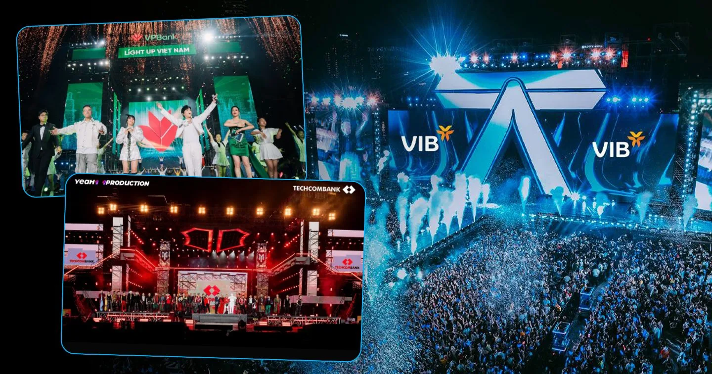 "See the light": Biến động vé chợ đen cùng làn sóng ngân hàng tài trợ show 2 media 1