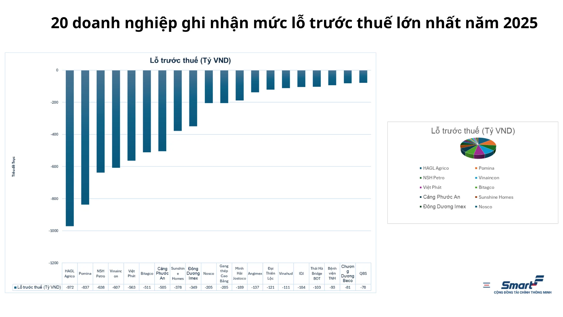 20 doanh nghiệp lỗ trước thuế lớn nhất và những cảnh báo cho giai đoạn tới 1 20-doanh-nghiep-lo-truoc-thue-lon-nhat-nam-2025