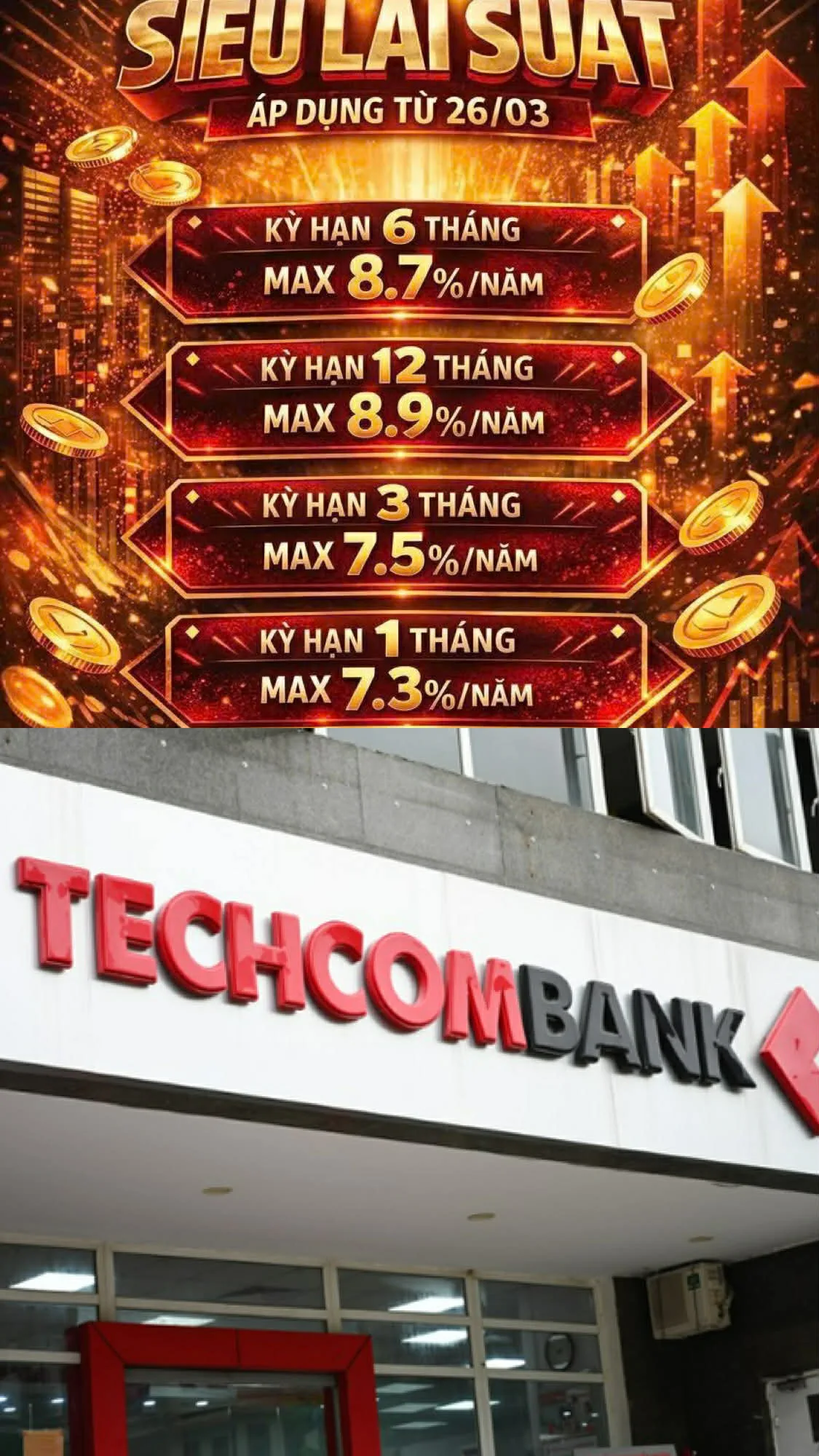 Techcombank và VPBank đồng loạt đẩy lãi suất huy động lên mức 8,9% 1 5e5dbdb3 8999 41c4 924b 5cff5da8f159