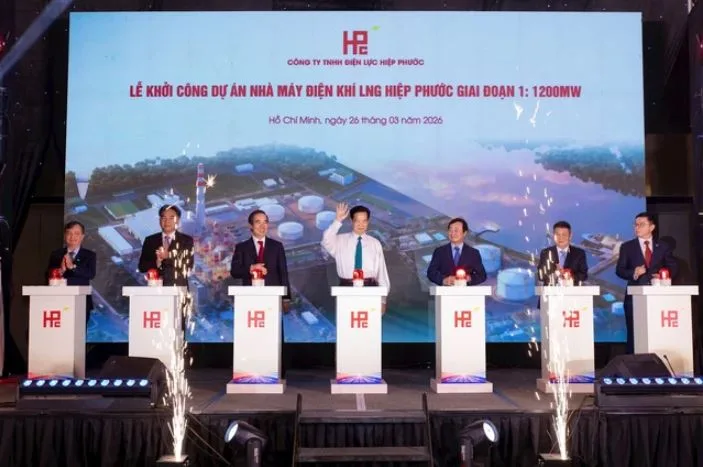 Lễ khởi công LNG Hiệp Phước tối 26/3