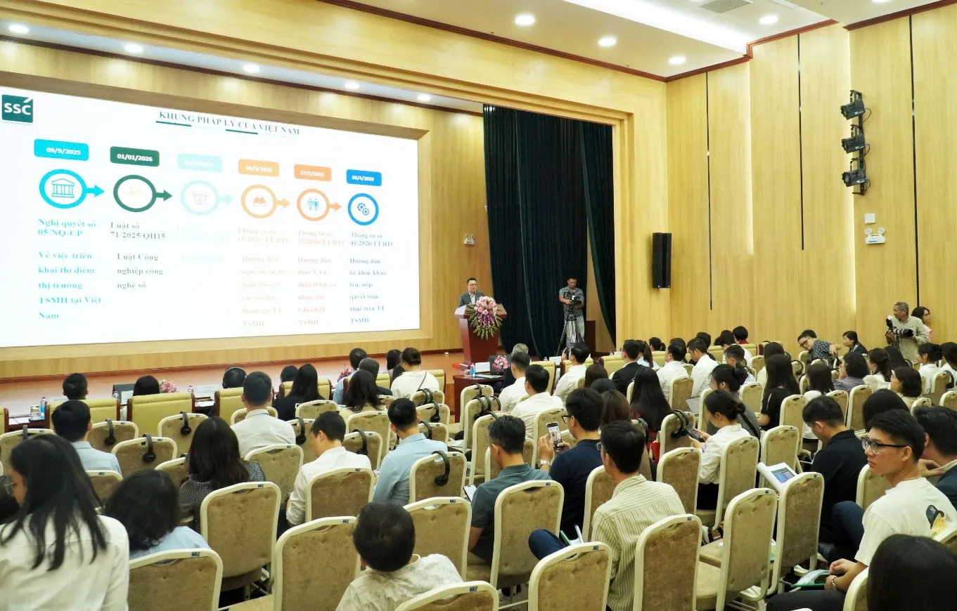 Thị trường tài sản mã hoá: Mở có kiểm soát 1 Hội thảo tài sản mã hoá được quan tâm