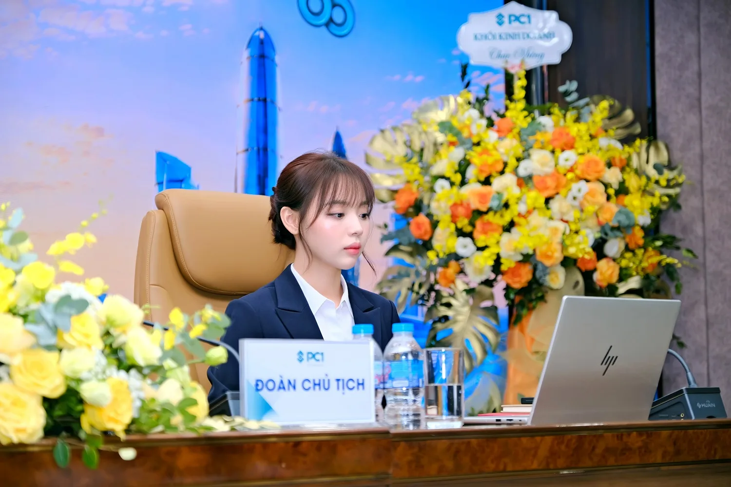 Bà Trịnh Khánh Linh đắc cử Chủ tịch HĐQT PC1 1 Ms Linh PC1