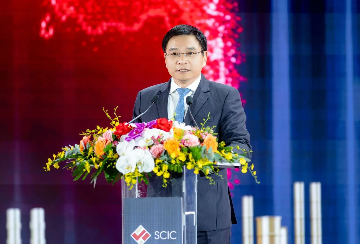 Những nhiệm vụ mới đặt ra cho SCIC 1 Phó Thủ tướng phát biểu tại sự kiện
