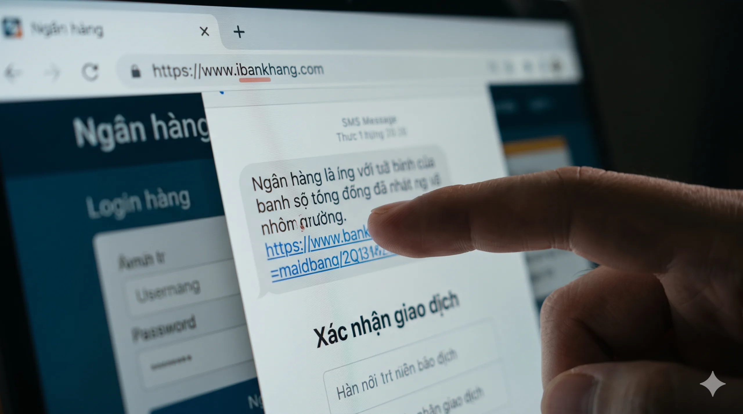 Bẫy lừa đảo đánh tráo ký tự tên miền 1 Bẫy lừa đảo đánh tráo ký tự tên miền