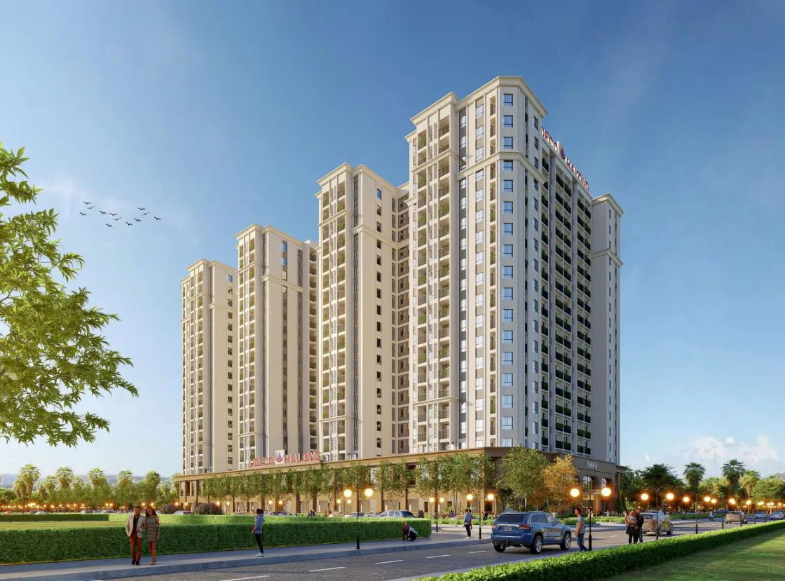 Phối cảnh nhà ở xã hội Hạ Long